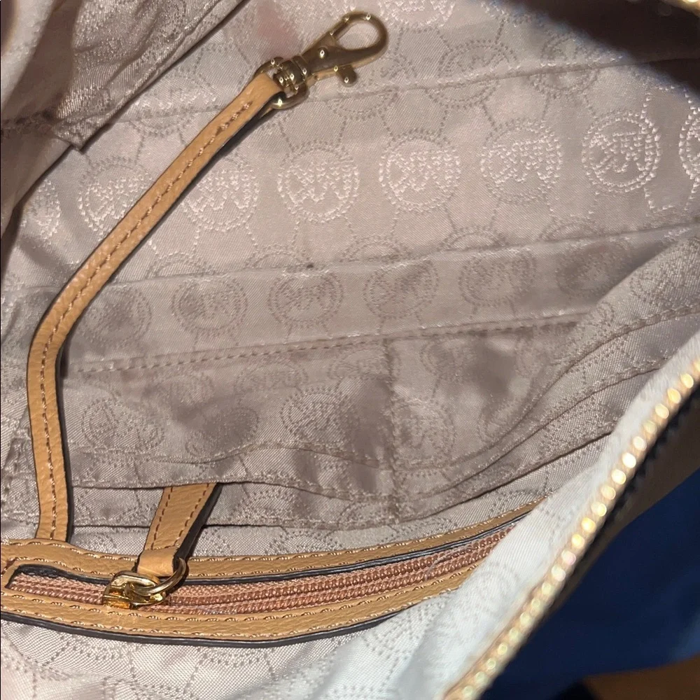 Michael Kors Mustard Leather Crossbody Bag